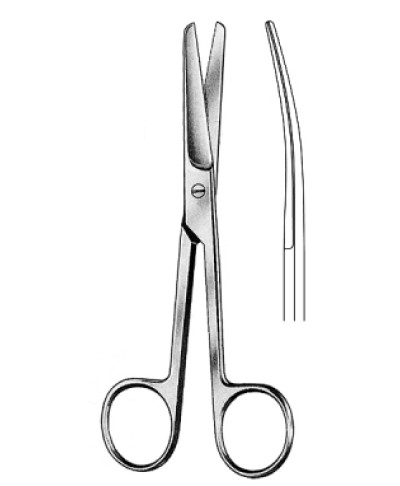Op-Scissors bl/bl cvd 13.0cm