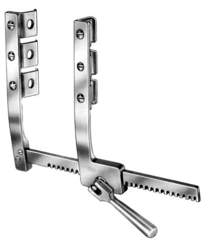 Braastad Thoracic Retractor for Adults 330mm