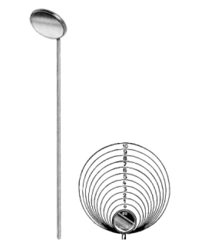 Laryngeal Mirror w/o handle 30mm, Fig.10