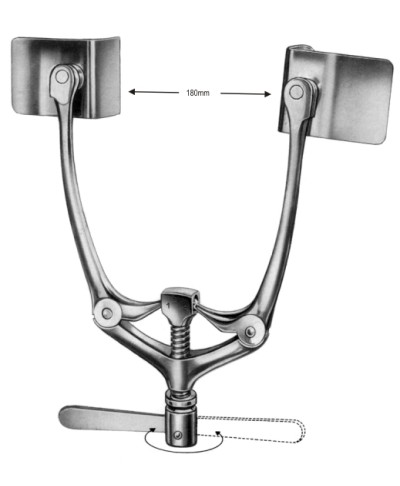 QUERVAIN Rib Spreader 35x50x180mm
