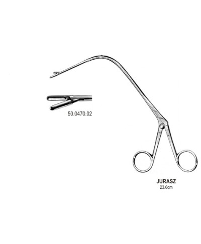 JURASZ Larynx Fcps left 23cm, Fig.2
