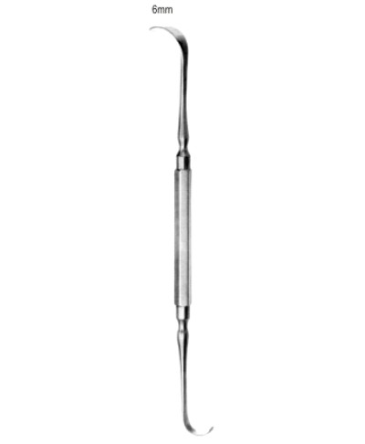 Obwegeser Alveolar Retractor 13.5-23x70mm, 22cm