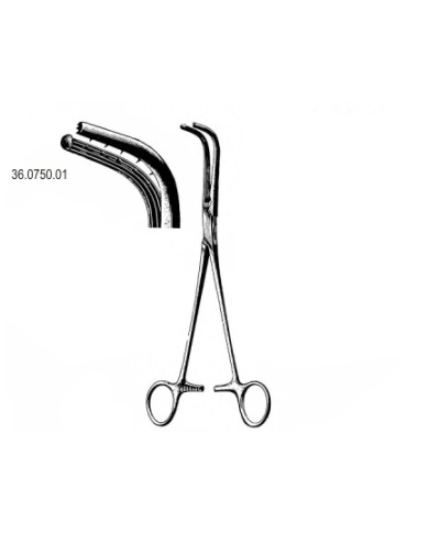 Sarot Bronchus Clamp left 23cm