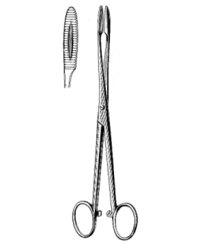 Gross Maier D/Fcps str S/J w/ratchet 20cm