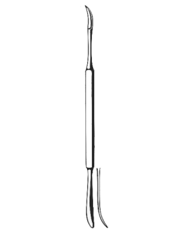 Lynch Tonsil knife and enucleator double, 20cm