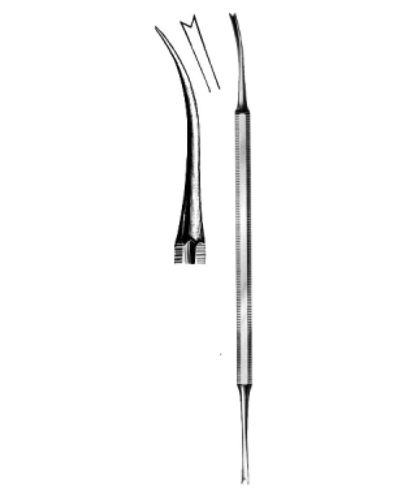Luniatschek Tonsil Gauze Packer sh D/E 19cm