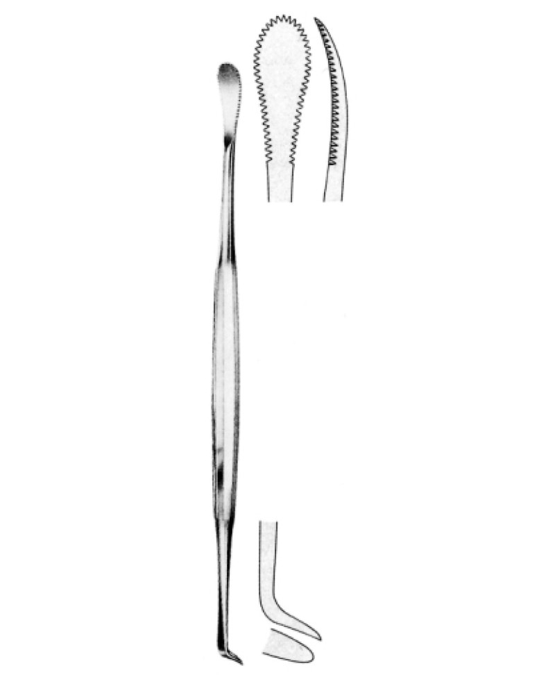 Henke Tonsil Dissector D/E 12mm, 23.5cm