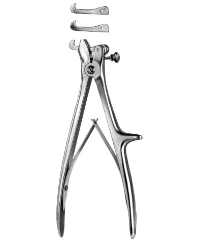 Dahlgren Cranial Rongeur Fcps 20cm, w/2 hooks
