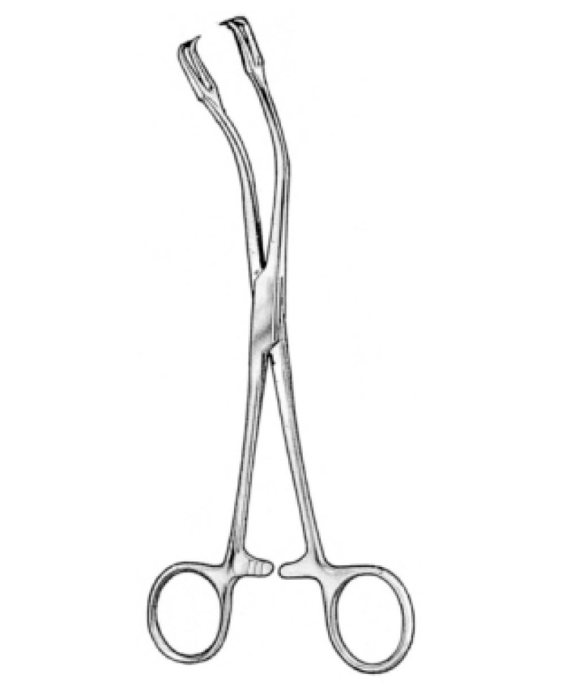 Museux tonsil seizing Fcps cvd to side 20cm