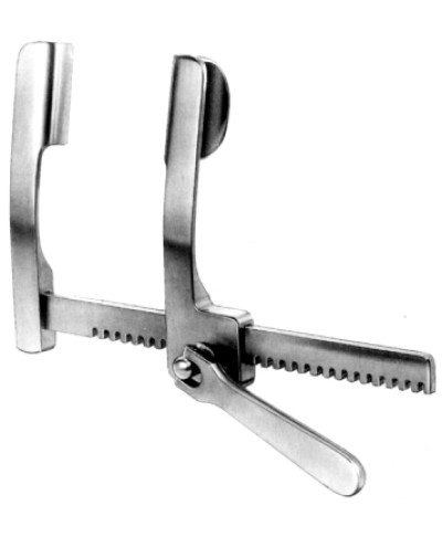 Cooley Rib Spreader 35x50mm, 200mm Alum.