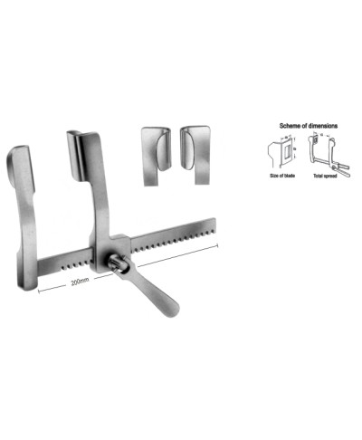 Cooley Sternum Spreader adult 32x50x190mm