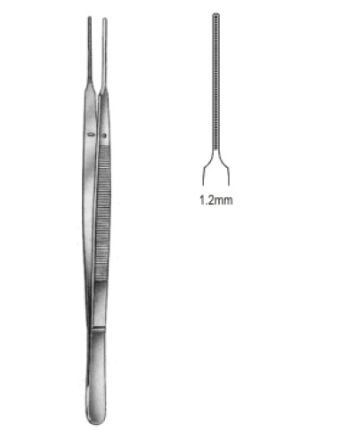 DeBakey-Gerald Tissue Fcps Atrauma 1.2mm 18cm