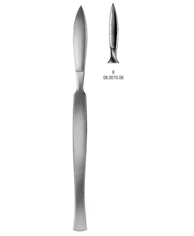 Scalpel Metal Handle Fig.6