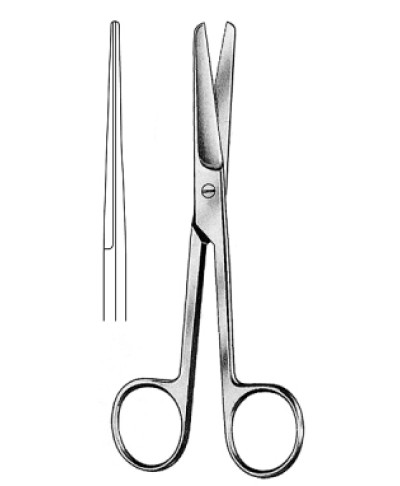 Op-Scissors bl/bl str 18.0cm