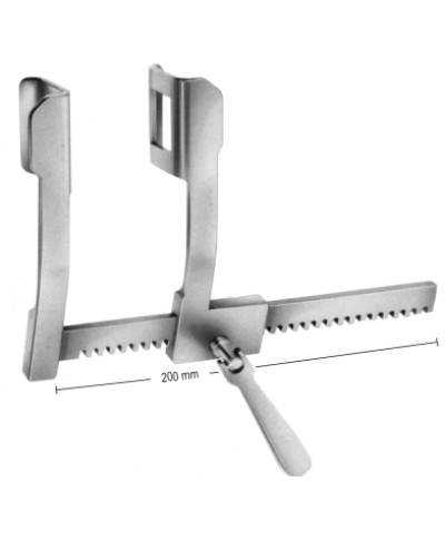 Finochietto Rib Spreader 36x45mm, 140mm
