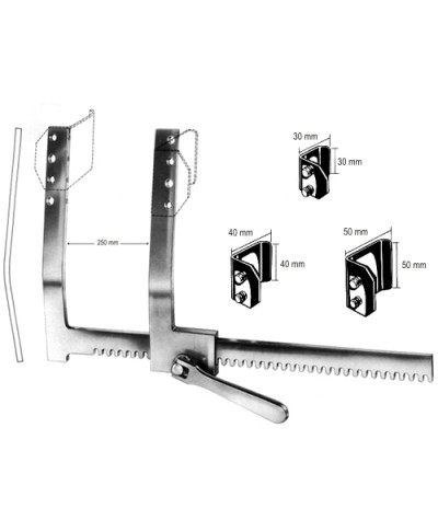 Finochietto Rib Spreader 14x20x120mm