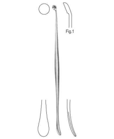 Penfield Dura Curette and Diss. 17.5cm Fig.1