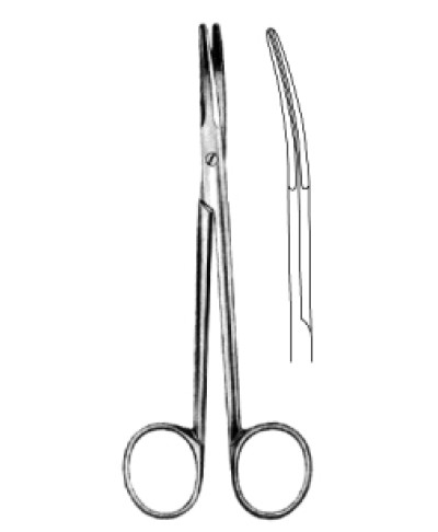 Aufricht D/Scissors str outside cut. 14.5cm