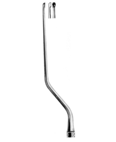 Yasargil Micro Curette sh. oval 19cm