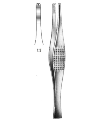 Lanes Tissue Fcps 2x3T 18cm