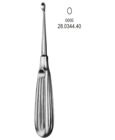 Bruns Bone Curette 17cm, Fig.2