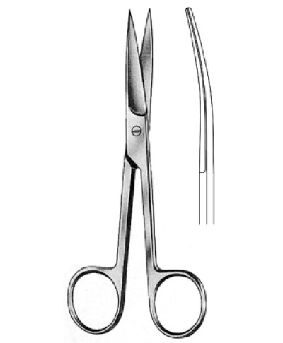 Op-Scissors sh/sh cvd 13cm