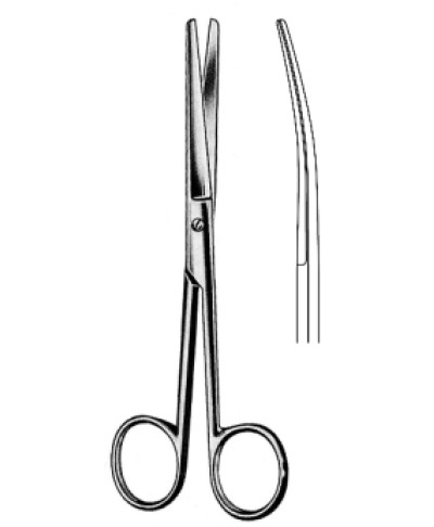 Grazil Op-Scissors bl/bl cvd 13.0cm