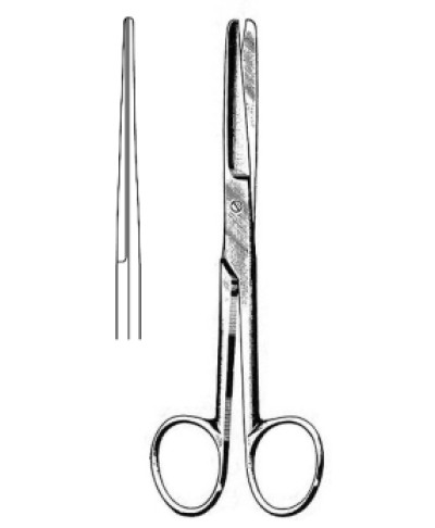 Deaver Scissors str bl/bl 14cm