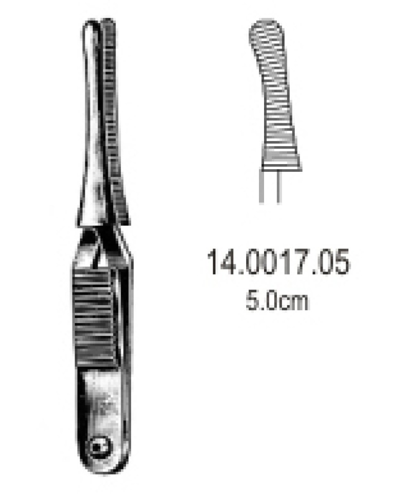 Johns-Hopkins Haemostatic Fcps cvd 5cm
