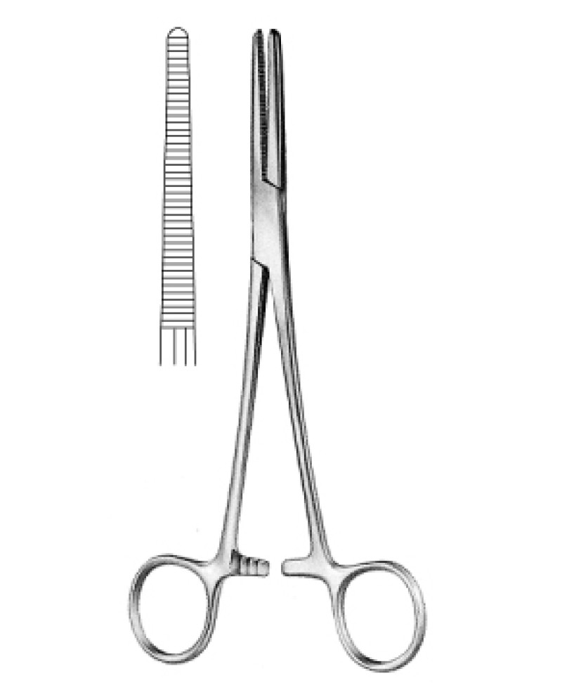 Spencerwells Hemostatic Fcps str B/J 18cm