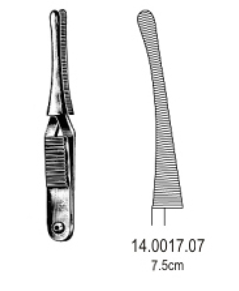 Johns-Hopkins Haemostatic Fcps cvd 7.5cm