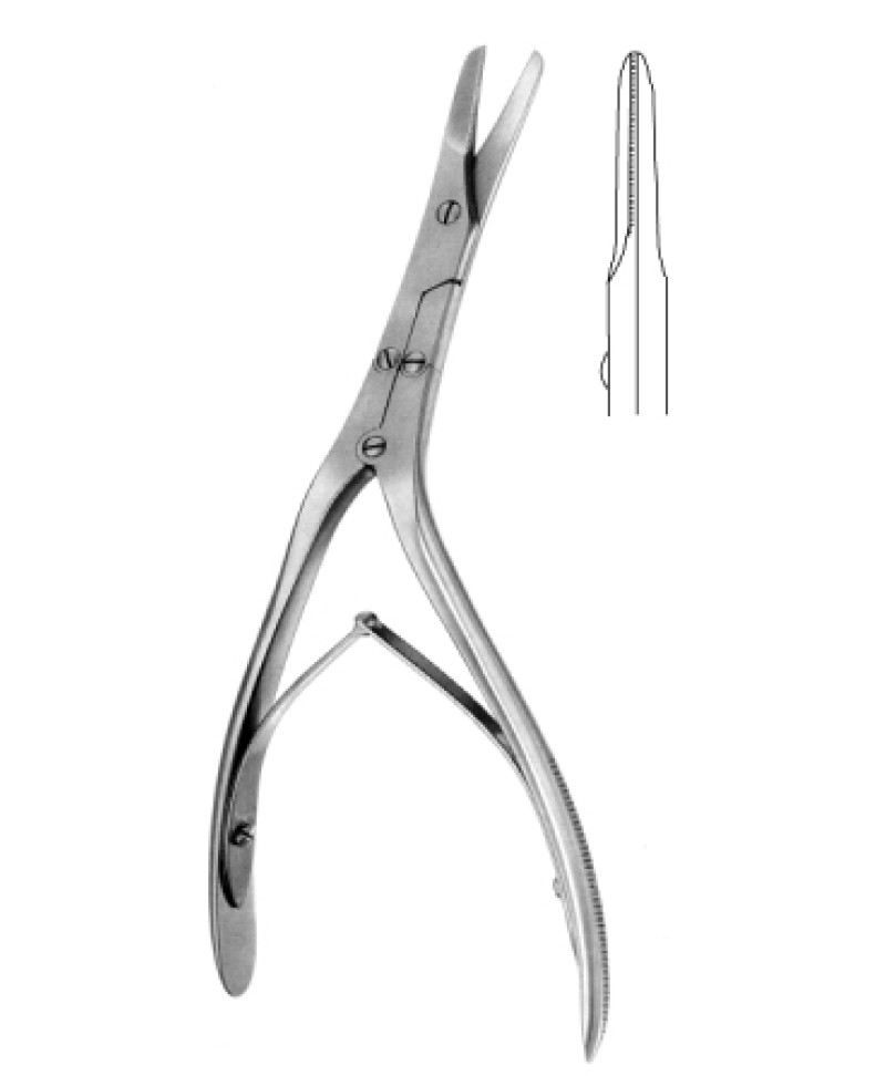Caplan Nasal Hump Scissors str saw edge 215mm
