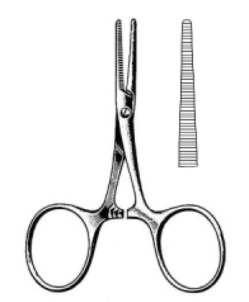Carrel Hemostatic Fcps 8.5cm