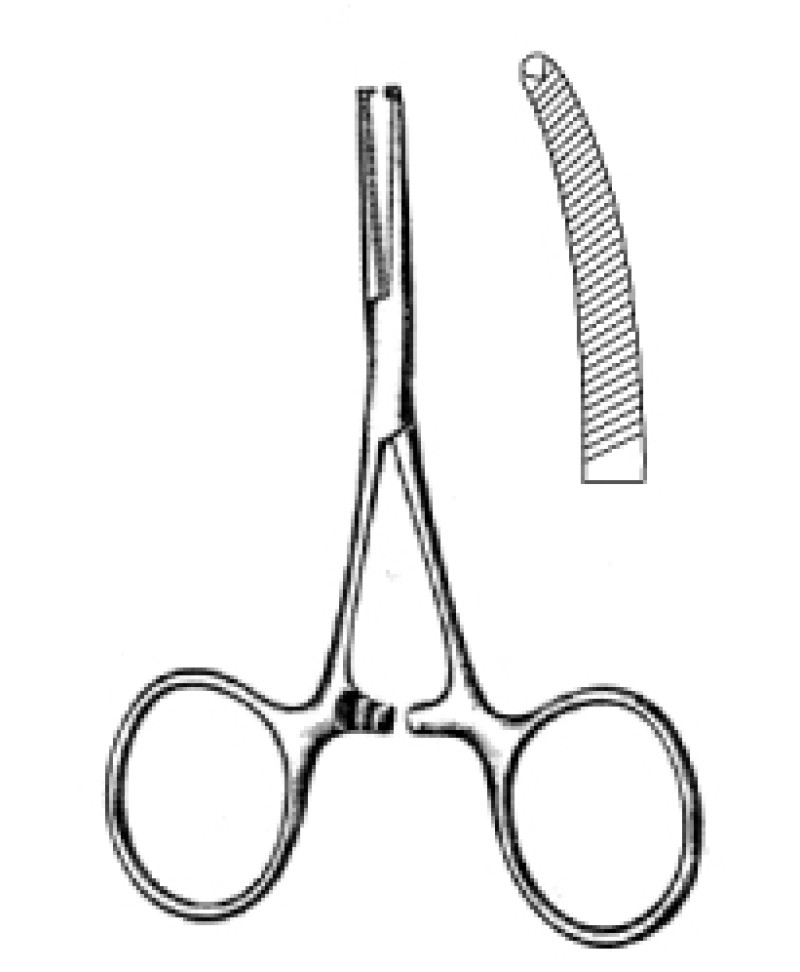 Terrier Artery Fcps serr 1x2T cvd 9cm