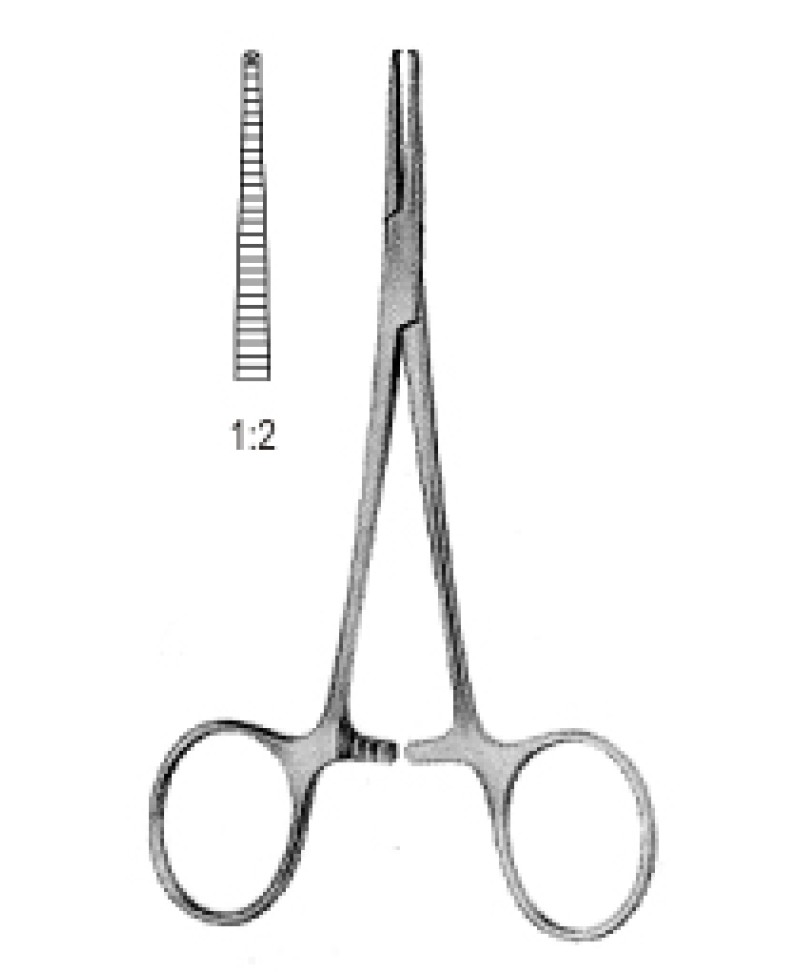 Halstead Mosquito Fcps str 1x2T 12.5cm