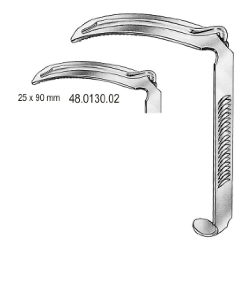 Tongue Plate for Davis Boyle Fig.2, 25x90mm