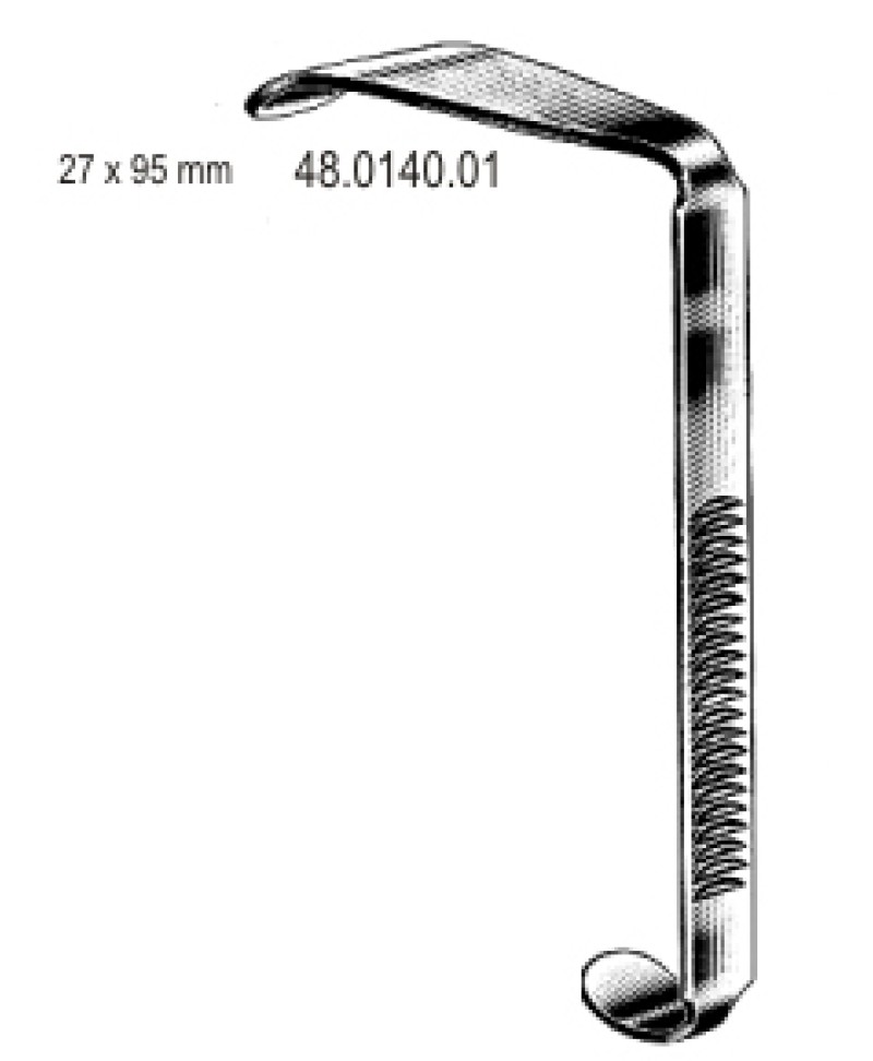 Tongue plate for "McIvor" 27x95mm, Fig.1