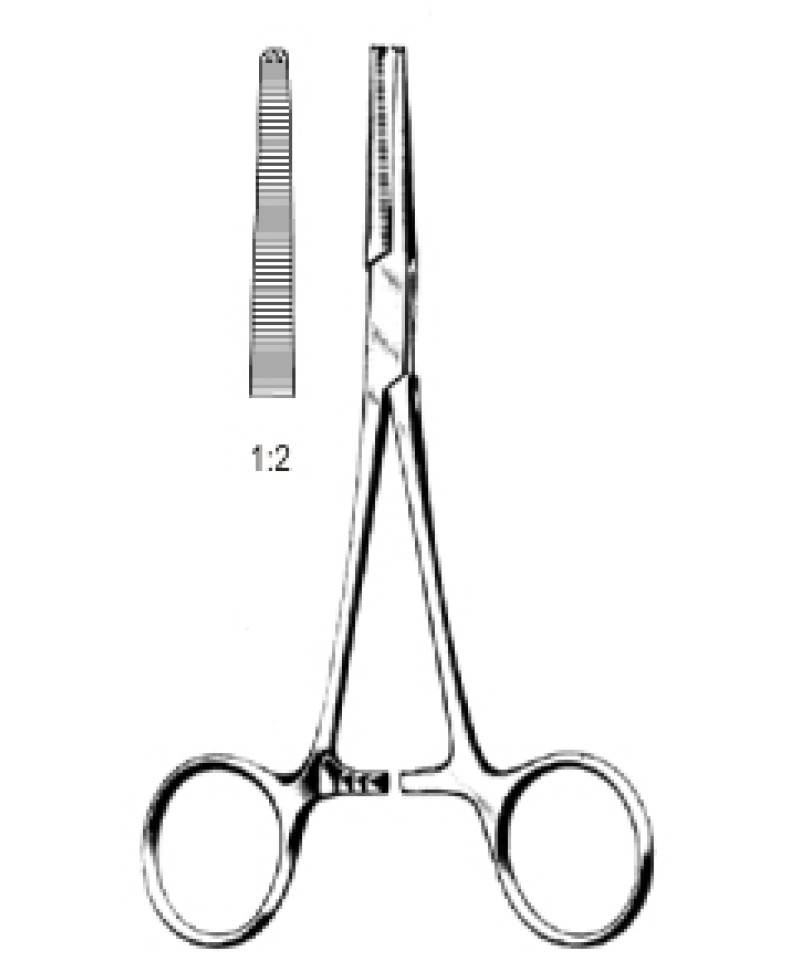 Crile Hemostatic Fcps str 1x2T 14cm