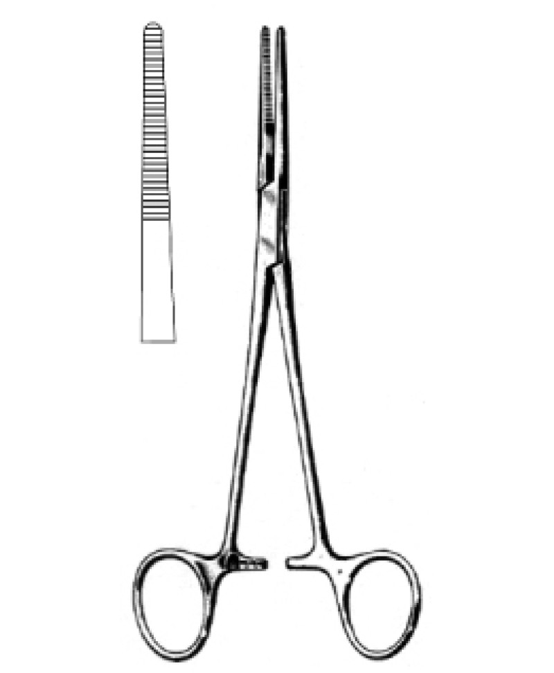 Kelly Rankin Hemostatic Fcps str 16cm