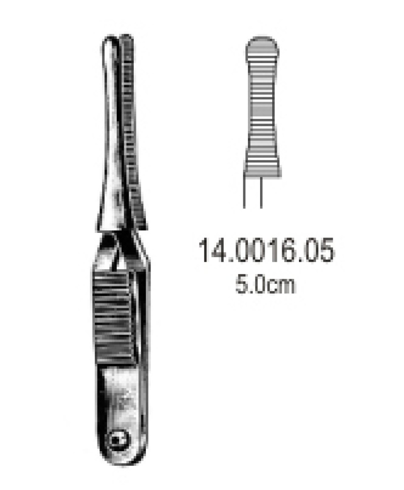 Johns-Hopkins Haemostatic Fcps str 5cm