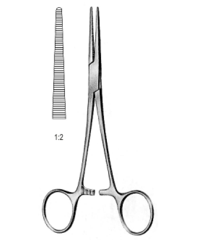 Crile Rankin Hemostatic Fcps str 1x2T 16cm