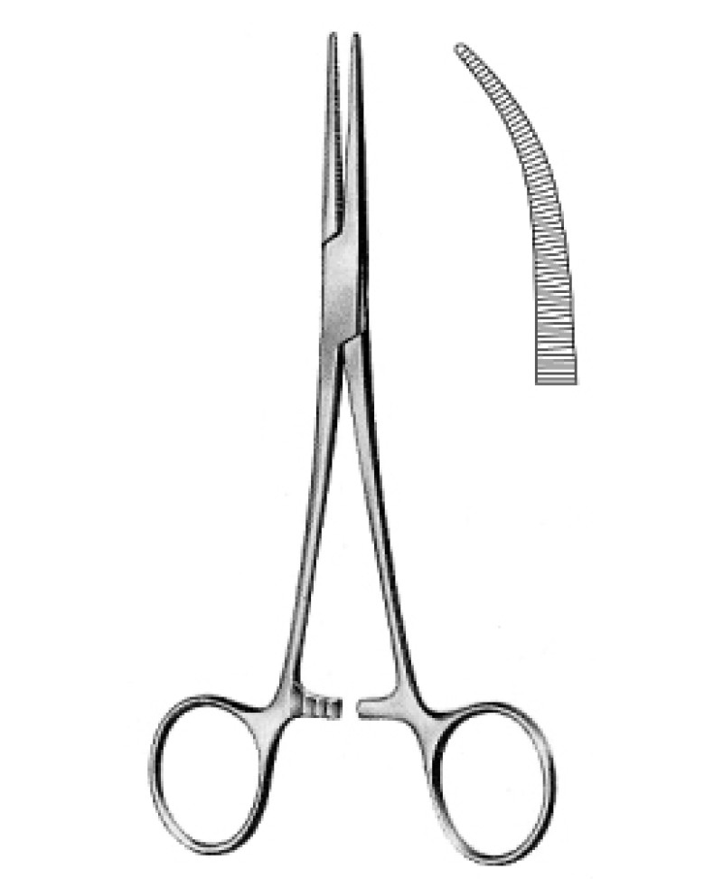 Coller-Crile Haemostatic Fcps cvd deli. 16cm