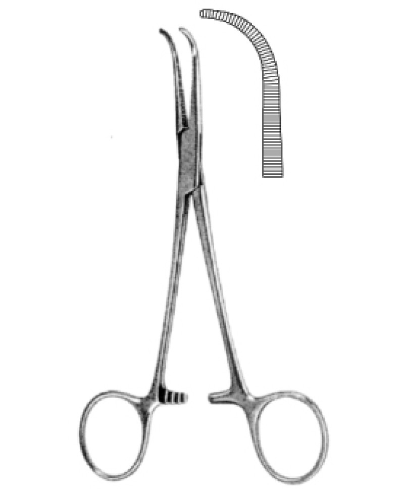 Coller-Crile Haemostatic Fcps full cvd 16cm