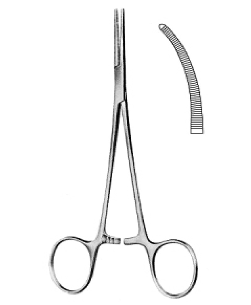 Leriche Hemostatic Fcps cvd serr 15cm