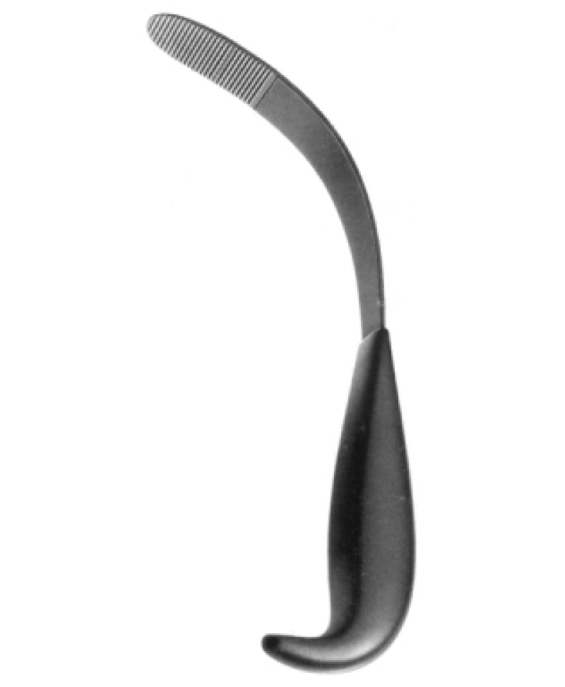 Tessier Cheek Retractor serr adult 25x38mm, 20.5cm